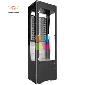 ตู้โชว์แว่นตาแบบหมุนได้360องศาพรีเมี่ยมพร้อมชั้นวาง4ชั้นแบบถอดได้และตัวล็อคกุญแจกล่องอะคริลิก - Product Image 6