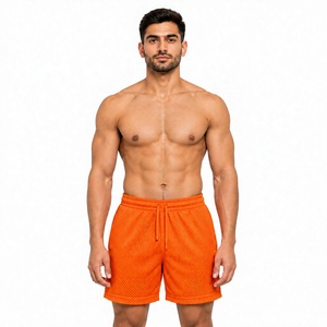 Shorts en maille pour hommes, respirants, légers, séchage rapide, pour la gym, le basketball, la course à pied, les sports, OEM, marque privée, fournisseur d'usine - Product Image 1