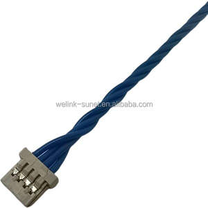 HRS orijinal 1.25mm Pitch DF14-4S-1.25C + DF14-2638SCFA + müşteriler için Linksunet UL1571-26AWG özelleştirilmiş kablo demeti - Product Image 6