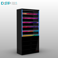 Étagères à cigarettes pour magasin de tabac DSP, présentoir à tabac avec armoire de rangement et éclairage LED, présentoirs à cigarettes pour magasin de tabac