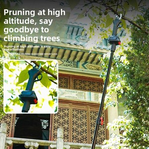 Sécateur Électrique <span class=keywords><strong>sans</strong></span> <span class=keywords><strong>Fil</strong></span> Portable pour Jardin, Ciseaux à Batterie au Lithium en Acier Allié pour Branches Épaisses d'Arbres Fruitiers - Product Image 2