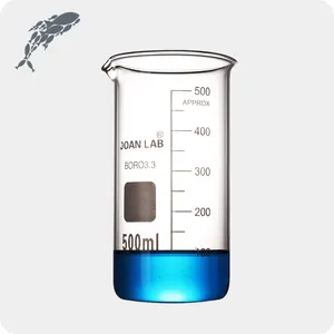 琼实验室 3L硼硅 3.3 玻璃测量烧杯化学物质