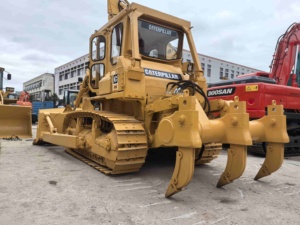 รถแทรกเตอร์ตีนตะขาบ CAT D7G มือสอง / รถดันดินพร้อมเครื่องกว้านสำหรับขายสำหรับงานไม้/ท่อนซุง - Product Image 5