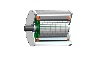 Moteur-générateur magnétique à énergie libre triphasé sans balais AC 40KW Midfine PMG Salient 220V/380V - Product Image 5