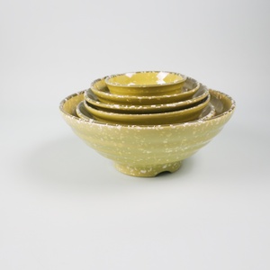 Cuenco para servir de <span class=keywords><strong>ramen</strong></span> de melamina con patrón verde clásico, cuenco grande de plástico de cerámica para Fideos, ensalada de frutas, sopa, tazón para mezclar masa - Product Image 5