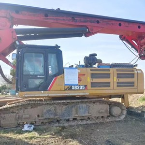 Foreuse hydraulique SANY SR205R d'<span class=keywords><strong>occasion</strong></span>, machine de forage de puits de haute performance, moteur haute efficacité, ponceuse de pieux - Product Image 6