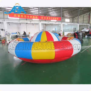 Bâche gonflable en PVC pour bateau Disco, avec Tube tractables, pour les loisirs aquatiques, 8 motocyclistes - Product Image 1