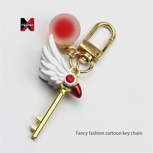 Venta al por mayor Anime lindo estrella varita collar Opp bolsa tarjeta <span class=keywords><strong>Captor</strong></span> <span class=keywords><strong>Sakura</strong></span> <span class=keywords><strong>llavero</strong></span> otros llaveros - Product Image 4