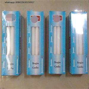 Восковые свечи Douala cameroon, 30 г, 8 шт. в коробке, белая вотивная свеча - Product Image 4