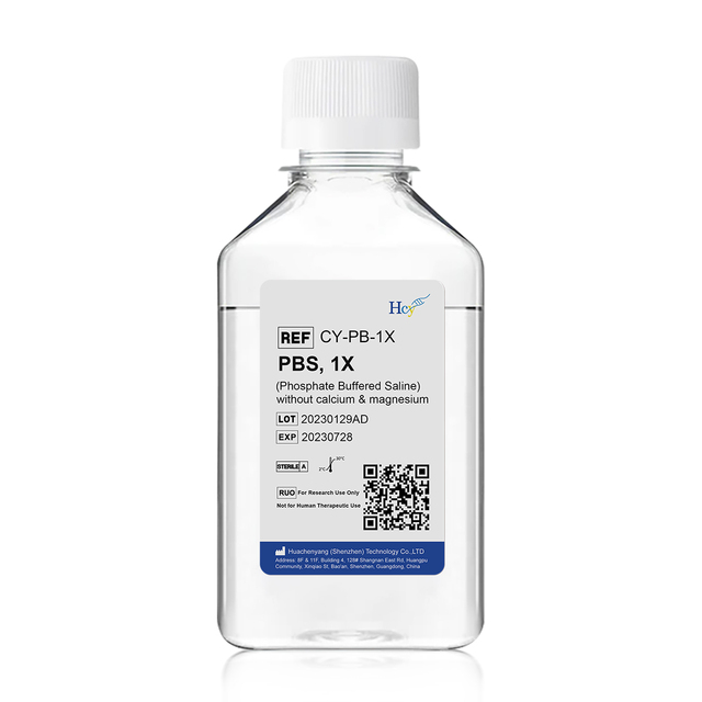 Sterile Phosphate Buffered Saline (PBS) Buffer Customizable OEM Supported