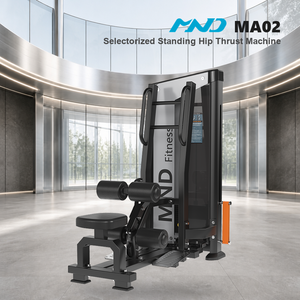 トレンドの選択式スタンディングヒップスラストマシンジム機器MND MA02筋トレマシン（ジム・フィットネスセンター向け） - Product Image 1