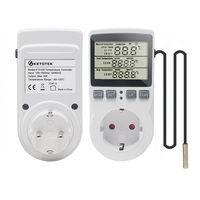 Ổ Cắm Nhiệt Ổ Cắm Điều Khiển Nhiệt Độ 230V Với Cây Sưởi Ấm Mat Cây Giống Hoa Thủy Canh Sưởi Ấm Pad