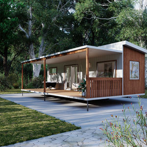 Lusso prefabbricato in acciaio per <span class=keywords><strong>campeggio</strong></span> case mobili minuscole pronte per la spedizione di case a rimorchio <span class=keywords><strong>con</strong></span> bagno Hotel per uso della fattoria della scuola dell'ufficio - Product Image 1