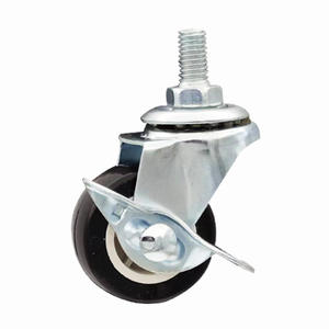 Silla Giratoria de Diseño Moderno, Resistente al Desgaste, de PVC, para Interiores y Exteriores, con Capacidad de Carga de 40 kg, Color Rojo, Silenciosa, Ideal para Sala de Estar - Product Image 3