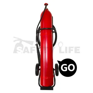 Safety Life10kg And 20kg Trolley Co2 Fire Extinguisher