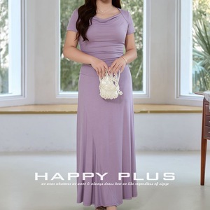 N9270 Débardeur en modal pour femme grande taille, col rond, froncé sur les côtés, coupe ample, couleur unie, en jersey respirant - Product Image 5