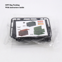 Kits d'accessoires en plastique pour boîtes miniatures, jouets, équipement pour garçons, ensemble de jeu, mini-conteneur, blocs de construction