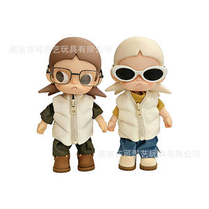 Ropa para Muñecas, Chaleco de Tela Personalizado, Chaqueta para Muñecas, <span class=keywords><strong>Abrigo</strong></span> de Invierno para Muñecas de Peluche - Product Image 6