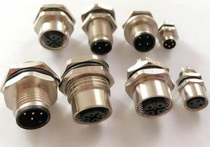 Đầu Nối Tròn M12 Đầu Nối Chống Nước 5 Chân Pcb Ip67 Góc Phải - Product Image 4