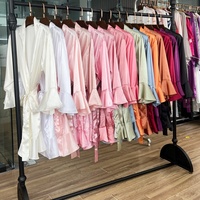 Robe Kimono Courte en Soie Satinée Ample pour Femme, avec Volants, pour Mariée, Demoiselle d'honneur, Fête de Mariage, Vêtement de Nuit de Luxe Uni, Robes à Volants