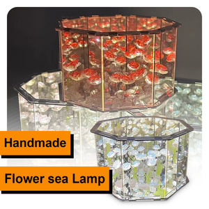 DIY Cubo Lámpara Tulipán Rosa Espejo ABS Nube 3D Hecho a Mano Creativo LED Foto Atmósfera Luz Cuadrado Dormitorio Adornos <span class=keywords><strong>para</strong></span> Cumpleaños - Product Image 1