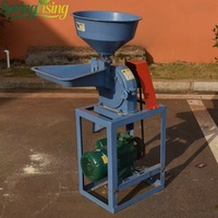 Nouvelle machine à décortiquer le riz multifonctionnelle pour usage domestique, petite décortiqueuse-broyeur anti-parasites avec une capacité de 150 kg/h