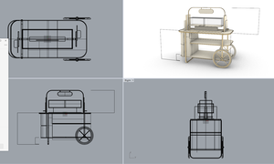 Vitrines de présentation de bijoux SUNDO de haute qualité, design en forme de voiture, matériaux personnalisés - Product Image 6
