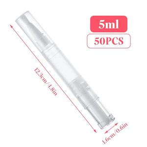 Bolígrafo transparente de plástico para blanqueamiento dental, envase cosmético giratorio, botella vacía para brillo labial, envase de maquillaje. - Product Image 5