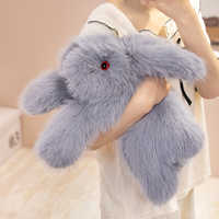 Peluche Lapin Angora Super Doux de 45 cm