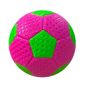 PVC mini football soft touch size 2 embossed PVC Toy ball