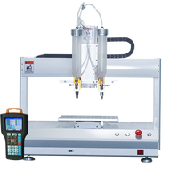 Système distributeur de colle flexible à LED Machine robotisée automatique de distribution de colle époxy PU AB