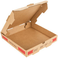 Emballage de boîte à pizza en carton ondulé imprimé avec logo personnalisé pour boîte de livraison de pizza