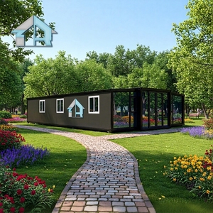 Casa Prefabbricata Moderna e Semplice Completamente Arredata, Tiny House con Layout Pronto all'Uso per Casetta da Giardino, Alloggio per Ospiti <span class=keywords><strong>in</strong></span> Cortile - Product Image 1