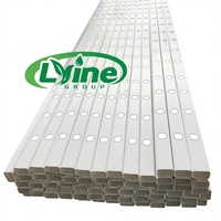 Système hydroponique vertical à canaux en PVC de grande qualité pour la culture hydroponique multicouche