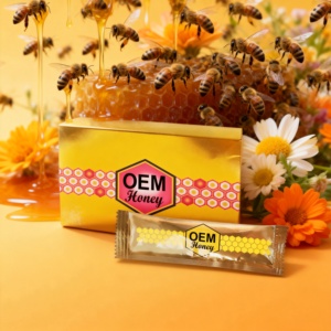 Atacado de Bastões de Mel Real Natural em Lote, Extrato de Raiz de <span class=keywords><strong>Ginseng</strong></span>, Mel Real para Homens, Suplemento Energético OEM e ODM - Product Image 2