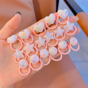 Hot Selling <b>Sweet</b> Niche Design Love <b>Heart</b> Star Shaped Hairpin Cartoon Light Luxury Women's Hairpins Fashion Headwear Wholesale - Product Image 5