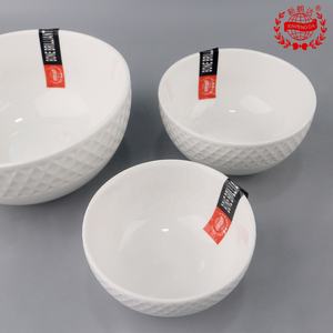 Cuencos redondos de diamantes de <span class=keywords><strong>cristal</strong></span>, mini cuencos para sopa, porcelana, tazón japonés para cereales - Product Image 3
