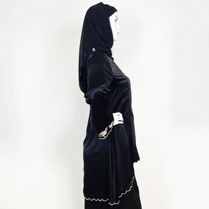 Ensemble de vêtements musulmans de luxe pour femmes musulmanes, baja Kurung, duchesse brodée, Satin malaisien, indonésie, Kurung karang, nouvelle collection 2023 - Product Image 6