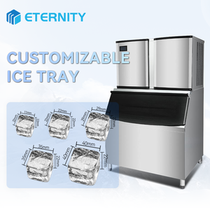 Máquina Comercial Automática para Hacer Hielo en Cubos de 60kg-1200kg, Fabricante de Hielo Cristalino - Product Image 3