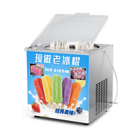 Nieuwe commerciële ijslollymachine, roterende ijslollystokjesmachine