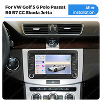 MEKEDE Audio Carplay Auto Eingebaute Mehrfach-UI-Systeme Auto-Multimedia für 7-Zoll VW Golf 5 6 Polo Passat B6 B7 CC Skoda Jetta