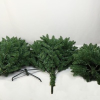 Sapin de Noël artificiel en PVC à livraison rapide 2027, articulé avec base robuste
