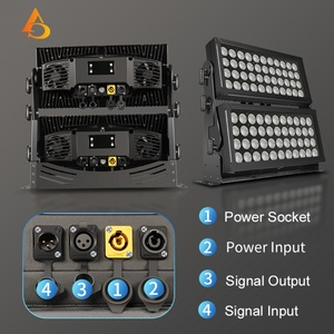 Proyector de Luz Profesional para Escenarios, 88x10w, Doble Color, DMX512, RGBW, Resistente al Agua - Product Image 3