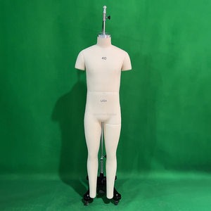 Maniquí de Costura de Cuerpo Completo de Fibra de Vidrio Jasmine, <span class=keywords><strong>Talla</strong></span> Masculina Estadounidense <span class=keywords><strong>40</strong></span>, para Drapeado y Costura - Product Image 4