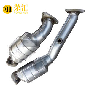 محول كاتاليست انبعاثات السيارات XG عالي الجودة يصلح مباشرة مع فولكس فاجن فولكس فاجن 3.6 3.2 - Product Image 1