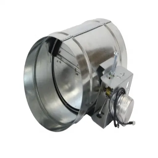 Válvula de ventilação 6-12" ZDPO24 Amplificador de zona - Válvula de exaustão de fumaça de mola aberta e fechada de energia
