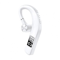 Casque Bluetooth HIGI F19, écouteur sans fil Bluetooth V5.0, écouteurs mains libres avec micro intégré pour la conduite/les affaires/le bureau