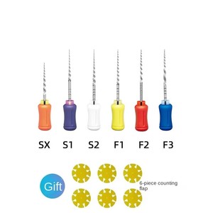 Lime endodontique manuelle Niti SX-F3 21mm/25mm, activation thermique, certifiée CE, pour endodontie - Product Image 4