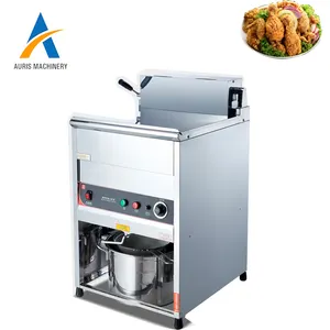 High Quality KFC Chicken Potato Chips Turkey Chips Fryer Vertical Deep Fryer with Basket Restaurant Cooking Deep Fryer