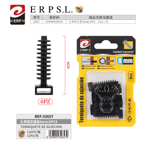 Base de fixation pour serre-câbles Erpsl 8 mm, 6 pièces, qualité industrielle - Product Image 3